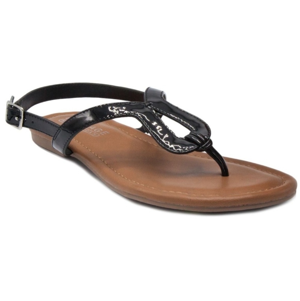 NWOT- Rampage Peyton Black

Sandal- sz.10